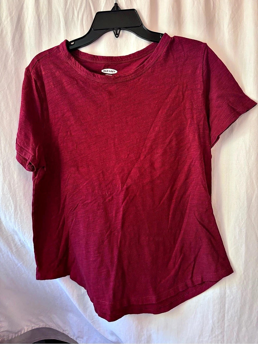 Old Navy Everywear Tee Short Sleeve Red Large